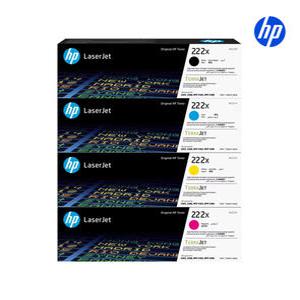 HP 정품토너 No.222X 4색세트 W2220X~W2223X 3203dn/3303dw/3303sdw/3303fdn/3303fdw