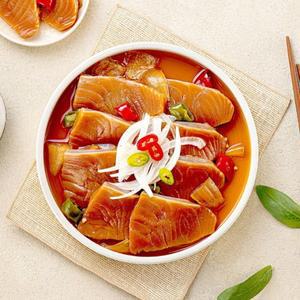 푸드앳홈 밥도둑 반찬, 연어장 300g x 2개