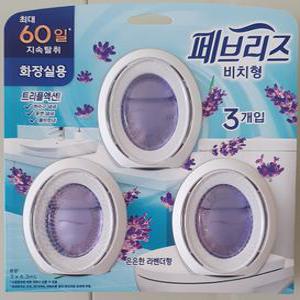 페브리즈 화장실용 비치형 탈취제 은은한 라벤더 6.3ml 3개