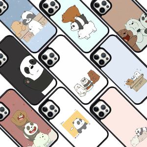 위베어베어스 범퍼폰케이스 갤럭시 S8 S8+ S9 S9+ 곰 브라더스 주문제작 범퍼케이스
