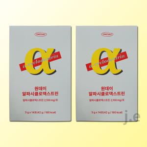 원데이 알파CD 알파시클로덱스트린 14포 2박스