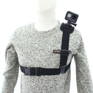 [모두쇼핑]바디 숄더 스트랩 360도 회전 액션캠 카메라 개인방송 바디캠 고프로 거치대 히어로 고프로11