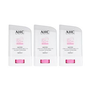 [2025 최신상] AHC 핑크 선스틱 22g 3개 마스터즈 하이퍼 마일드 리페어