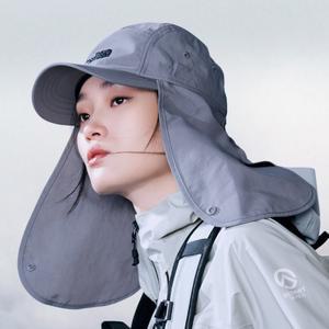 노스페이스 남여공용 등산모자 자외선차단 햇빛가리개 모자 25SS 에코 라이트 쉴드 캡 NE3CR08C CGY