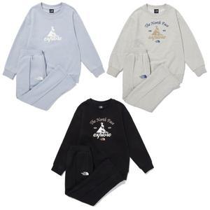 [노스페이스키즈](하남점)NM5MQ60 키즈 익스플로어 스 셋업 KS EXPLORE SWEAT SET UP