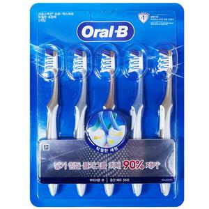 오랄비 크로스액션 35모 칫솔 5입 x 2개