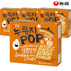 농심 누룽지팝 142g x 4개