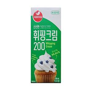 서울우유 동물성 휘핑크림 200mlx24개