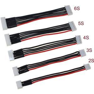 RC 밸런스 LIPO 배터리 15CM 6S 충전식 DIY 4S 전원 10CM 3S 드론 와이어 2S 연장 케이블 충전 5S