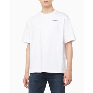 [갤러리아] CK진 25 S/S[남]릴렉스핏 플라워 아플리케 로고 반팔 티셔츠(4RB852G-YAA)
