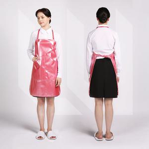 방수앞치마 (단면코팅_소_주머니_목끈형) 28color