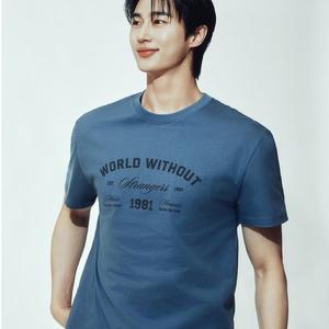 [지오다노]프린트 반팔티 탄탄한 공용 그래픽 기본 반팔티_s