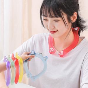 귀여운 고양이 아이스 넥쿨러 아이스넥밴드 넥쿨링 아이스목걸이 목얼음