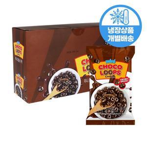 [특가] 미니 초코룹스 밀크초콜릿 초코링 40g x 12개 (냉장)