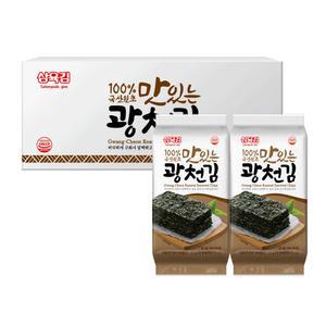 [삼육김본사] 맛있는 광천김 식탁김 15g 30봉