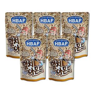 바프 멸치아몬드 100g X 5봉