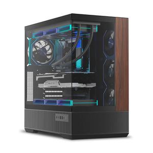 :마이크로닉스 WIZMAX 우드리안 ULTRA 컴퓨터 PC 케이스