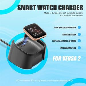 Fitbit Versa 2 호환 충전기, 용 교체 USB 충전 케이블, 스마트 워치 액세서리