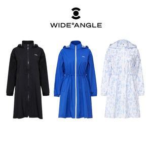 [와이드앵글](하남점)25년 여성 TO 패커블 레인가드웨어 레인코트 WWP25131 화이트블루(B1) 블랙(Z1) ...