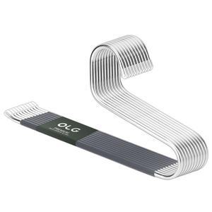 올지 8mm 논슬립 바지걸이 10p 스텐 자국없는 청바지 튼튼한