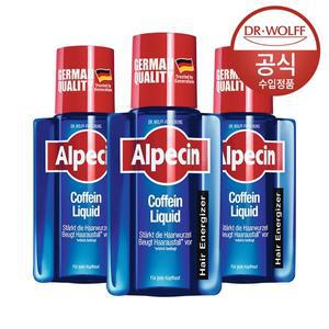 [알페신] 카페인 리퀴드 (모발 및 두피 영양) 200ml X 3