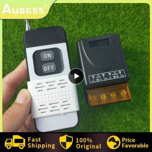 무선 주파수 리모컨 스위치 릴레이 리시버 및 송신기 1000 미터 장거리 433Mhz 220V 110V 30A
