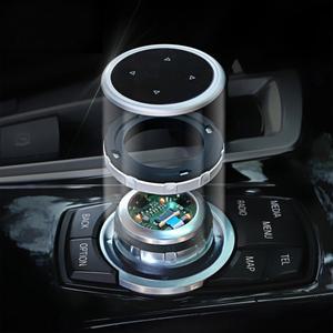 알루미늄 멀티미디어 컨트롤 노브 버튼 BMW 1 2 4 3 5 시리즈 X1 X3 X5 X6 GT iDrive F30 E90 E92 E60 E61