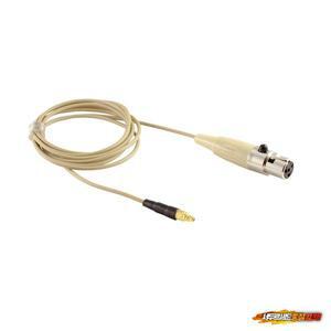호환 Countryman E6 마이크용 HIXMAN DE6C-SL 교체 케이블은 SHURE Line Carvin JTS Trantec TOA 바디팩 송