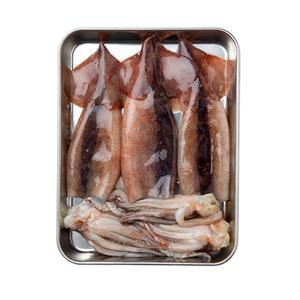[내일도착] 쫄깃하고 맛있는 깔끔 손질오징어 500g 5마리, 2팩