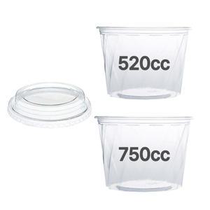 빙수용기 520cc/750cc (100개)