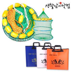 부력망 킵백 세트 살림망 바다 민물 쭈꾸미 문어 낚시