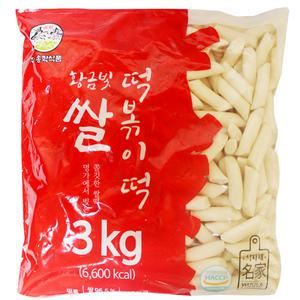 송학 황금빛쌀떡볶이떡 3kg