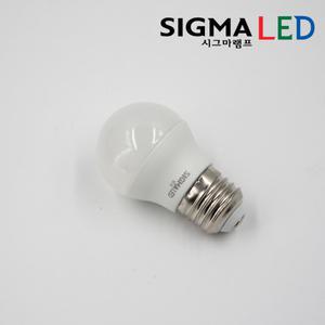 시그마 LED 인치구 3W E26 전구색