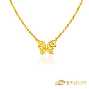 순금 목걸이  사랑나비 7.5g