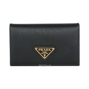 (쇼핑백 증정) 비텔로 삼각 로고 카드명함지갑 1MC122 2DDU F0002