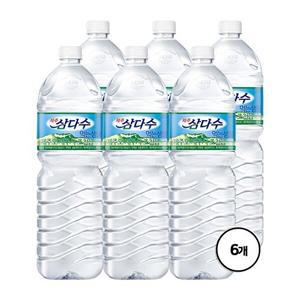 [삼다수]제주 삼다수 2L X 6병 (무/유라벨 랜덤출고)