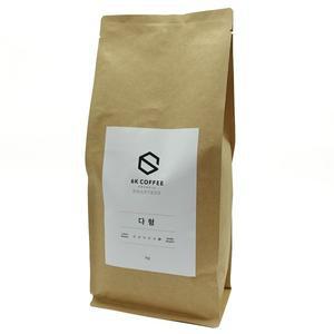 [육각커피](광주신세계) 프리미엄 블렌딩 다형 1kg 원두(홀빈)