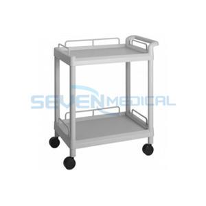 대경카트 2단 카트(PVC) 201G (705x447x823mm) 드레싱카 미용실 병원 식당 서빙카 다용도 운반카