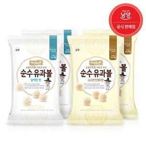 남양 아인슈타인 순수 유과볼 담백 인절미 혼합 4봉
