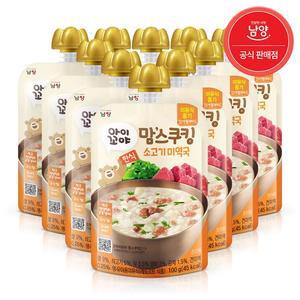 남양 맘스쿠킹 간편 이유식 소고기미역국 100gx10봉