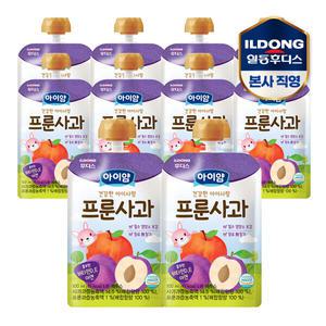[일동후디스]아이얌 건강한 아이사랑 주스 프룬사과 100ml 10개