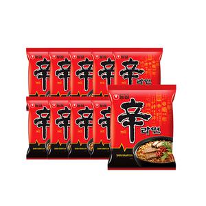 농심 신라면 125g X 10개
