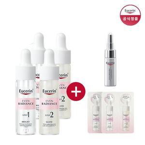 유세린 이븐래디언스 듀오앰플 2개 (증)이븐 듀오앰플 샤쉐 2ml 2매+3X 컨센트레이트 미니 5ml