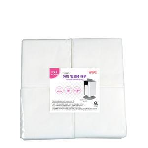 피부야 1회용 해면 400매 리필 일회용해면