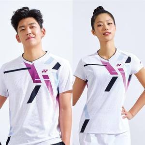 요넥스 231TS009M 231TS010F 남성 여성 반팔 티셔츠