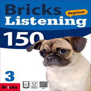 [카드10%] Bricks Listening Beginner 브릭스 리스닝 비기너 150-3 : SB+WB+CD+E.CODE