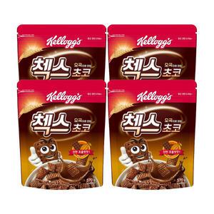 켈로그 오곡첵스 초코 570g 4개