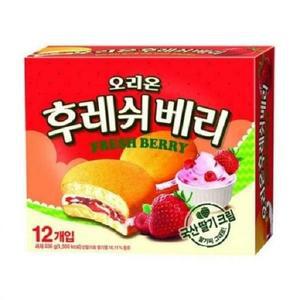 오리온 후레쉬베리 336g x8