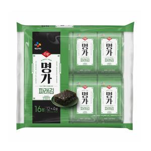 CJ제일제당 명가 파래김 4g x 16입 10개