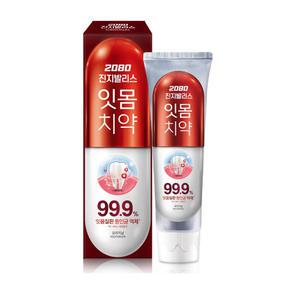 2080치약 진지발리스 오리지날 120g x 9개